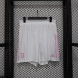 Juventus Home Player White 1:1 Quality Shorts 25/26
