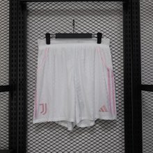 Juventus Home Player White 1:1 Quality Shorts 25/26