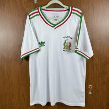 Mexico  White Fans Retro 1:1 Quality Soccer Jersey 1985