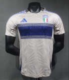 Italy Italian White Versace Co branded Player Soccer Jersey 24/25