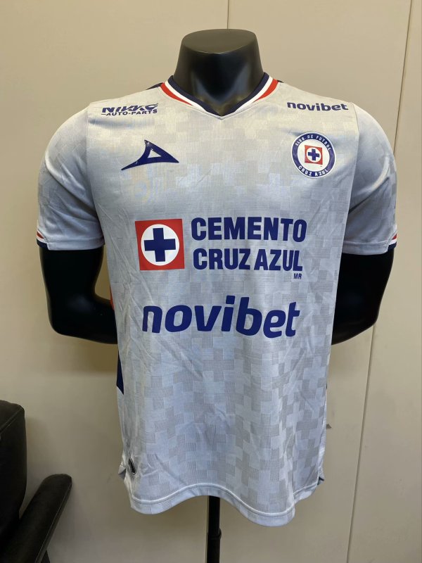 Cruz Azul Away Player 1:1 Quality Soccer Jersey 25/26