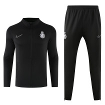 24/25 Al-Nassr FC Jacket Tracksuit  Black 1:1 Quality