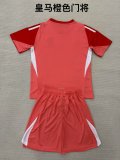 Real Madrid Goalkeeper Kids Kits 1:1 Quality Soccer Jersey 25/26