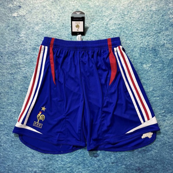 France Home Blue Fans Shorts 2006
