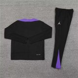 24/25 PSG Training  Suit  Black Violet  1:1 Quality Training Jersey