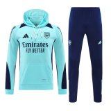 24/25 Arsenal Hooded  Long Sleeved Blue 1:1 Training suit