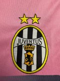 Juventus Pink Black 1:1 Quality Retro Soccer Jersey 2002/2003