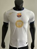 Barcelona White PLayer 1:1 Quality Soccer Jersey 25/26