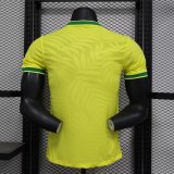 24/25 Brazil   Special  Edition  Yellow  Player  1:1 Quality Soccer Jersey