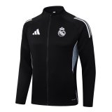 Real Madrid Black Jacket Tracksuit 1:1 Quality 25/26