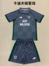 Cardiff City Away Kids Kits 1:1 Quality Soccer Jersey 24/25 Cardiff City Away Kids Kits 1:1 Quality Soccer Jersey 24/25