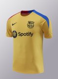 Barcelona Yellow 1:1 Quality Training Jersey（A-Set）24/25