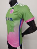 Algeria Pink Green Player 1:1 Quality Soccer Jersey 24/25