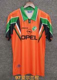 Northern Ireland Away Orange Retro 1:1 Quality Soccer Jersey 1997
