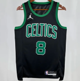 Celtics PORAIGIS #8  Black1:1 Quality NBA Jersey 2025