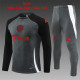 Manchester United Kids Dark Grey Player  1:1 Quality Training Jersey 24/25