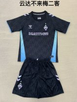 Werder Bremen Third Kids 1:1 Quality Soccer Jersey(云达不来梅)24/25 Werder Bremen Third Kids 1:1 Quality Soccer Jersey(云达不来梅)24/25