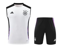 24/25 Germany White  And Black 1:1 Quality Training Vest（A-Set）
