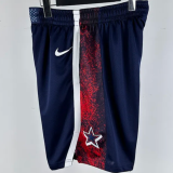 Team USA Sapphire Blue1:1 Quality NBA Shorts Pants 24/25