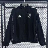 Juventus Black Windbreaker 25/26