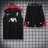 24/25 Liverpool Black 1:1 Quality Training Vest（A-Set）