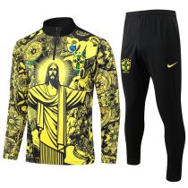 Brazil Training Yellow 1:1 Quality Training Jersey 24/25 Brazil Training Yellow 1:1 Quality Training Jersey 24/25