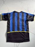 2002/2003 Inter Milan Home  Fans 1:1 Quality Retro Soccer Jersey