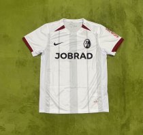 SC Freiburg Away White Fans 1:1 Quality Soccer Jersey 24/25（弗赖堡）