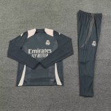 Real Madrid  Training  Dark Grey Player 1:1 Quality Training Jersey 24/25