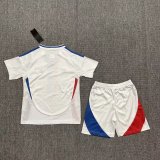 Lyonnais Home Kids Kits 1:1 Quality Soccer Jersey 24/25