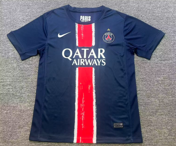 PSG Paris Home Fans 1:1 Quality Soccer Jersey 24/25( (冠军带星版)