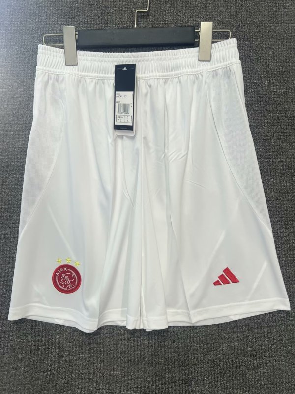 Ajax  Home White 1:1 Quality Shorts 24/25