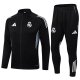 Real Madrid Black Jacket Tracksuit 1:1 Quality 25/26