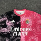 Real  Madrid Special Edition Military Pink/Black Fans 1:1 Quality Soccer Jersey 25/26