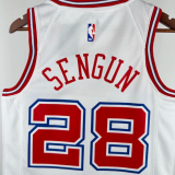 24/25 Rockets WAGNER #28 White Hot Pressed   1:1 Quality NBA Jersey