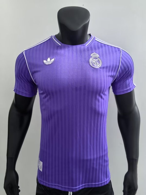 Real Madrid Purple Player 1:1 Quality Soccer Jersey 24/25