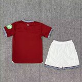 West Ham United  Home Kids Kits 1:1 Quality Soccer Jersey 25/26