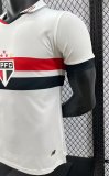 Sao Paulo Home Player 1:1 Quality Soccer Jersey 24/25