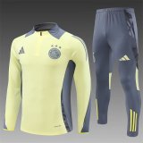 24/25  Ajax Training  Light Yellow 1:1 Quality Training Jersey