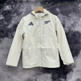 24/25 Arsenal White Windbreaker