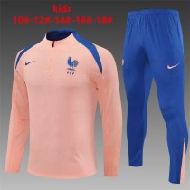 France Kids Light Pink 1:1 Quality Training Jersey 25/26 France Kids Light Pink 1:1 Quality Training Jersey 25/26