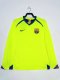 2005/2006  Barcelona Away Long sleeve Retro 1:1 Quality Soccer Jersey