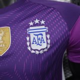 Argentina Purple  Player 1:1 Quality Soccer Jersey 25/26