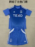 Aberdeen Blue Goalkeeper Kids Kits 1:1 Quality Soccer Jersey 25/26