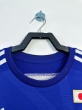 Japan  Home  Blue Fans Retro 1:1 Quality  Soccer Jersey 2014