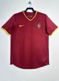 2000  Portugal Home Fans Retro 1:1 Quality  Soccer Jersey