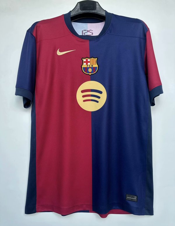 Barcelona Home Fans 1:1 Quality Soccer Jersey 24/25（胸前大logo）
