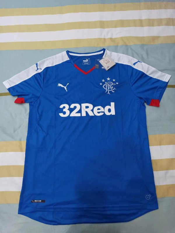 Rangers Home Retro Fans 1:1 Quality Soccer Jersey 2015/2016