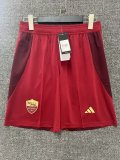 AS Roma Home Fans 1:1 Quality Shorts 24/25