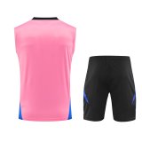 24/25 Manchester United Pink 1:1 Quality Training  Vest（A-Set）